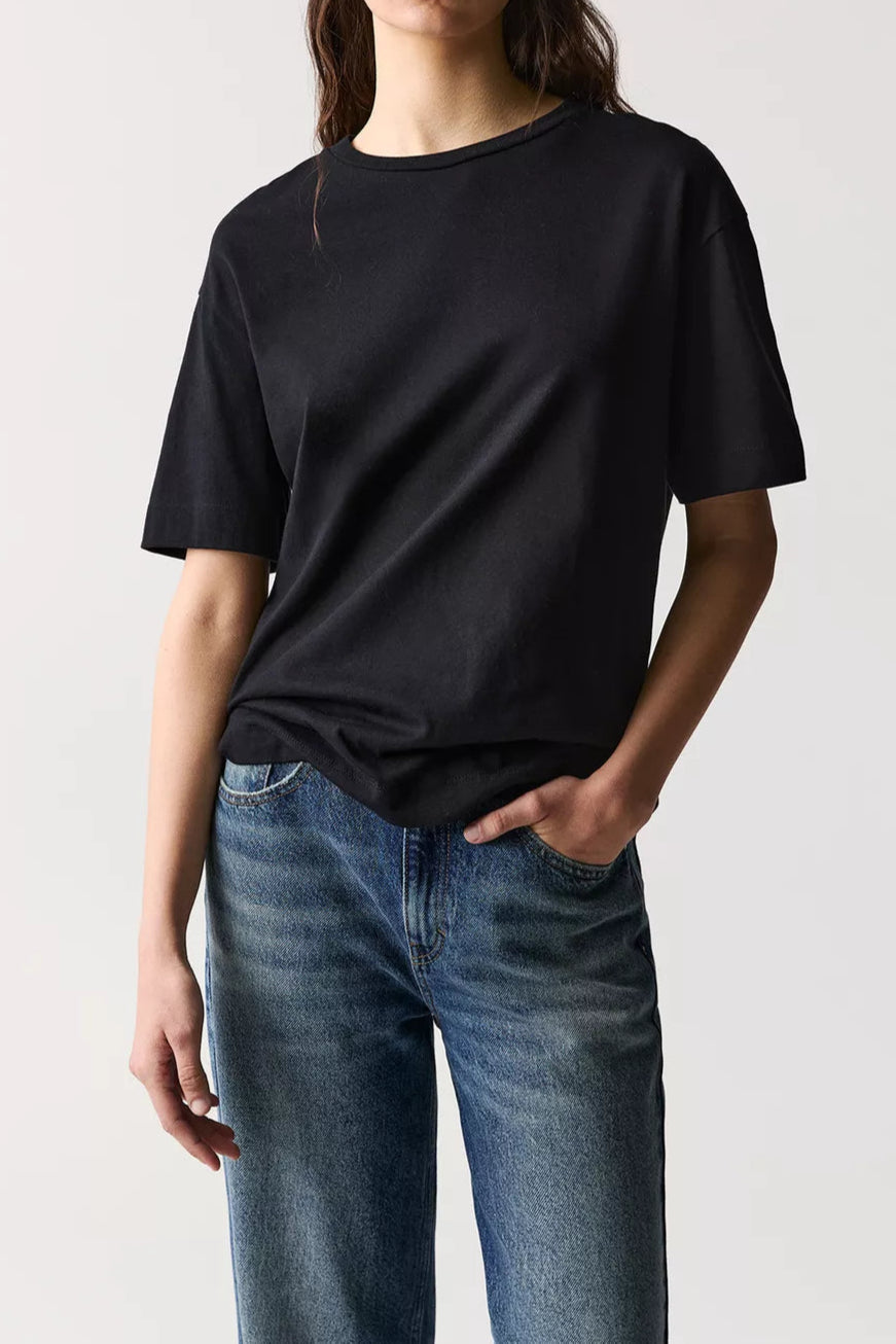 Keelara - T-shirt en coton à coupe décontractée