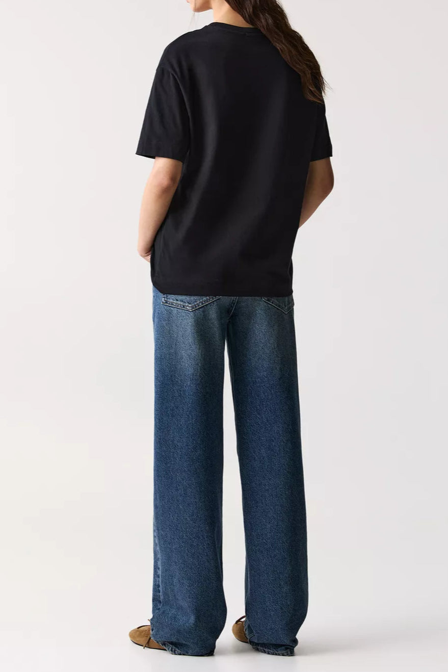 Keelara - T-shirt en coton à coupe décontractée