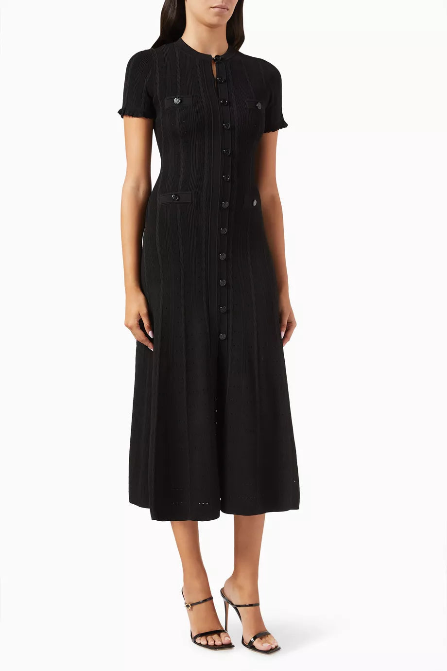 Amara - Robe longue en maille