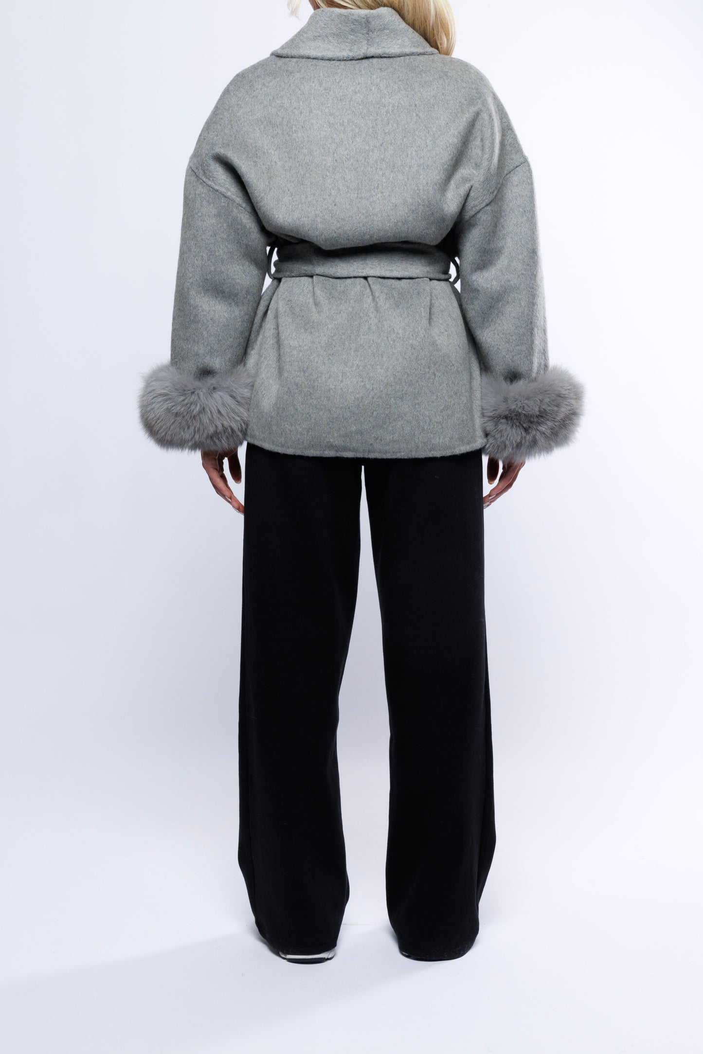 Nadine Wool Belted Coat