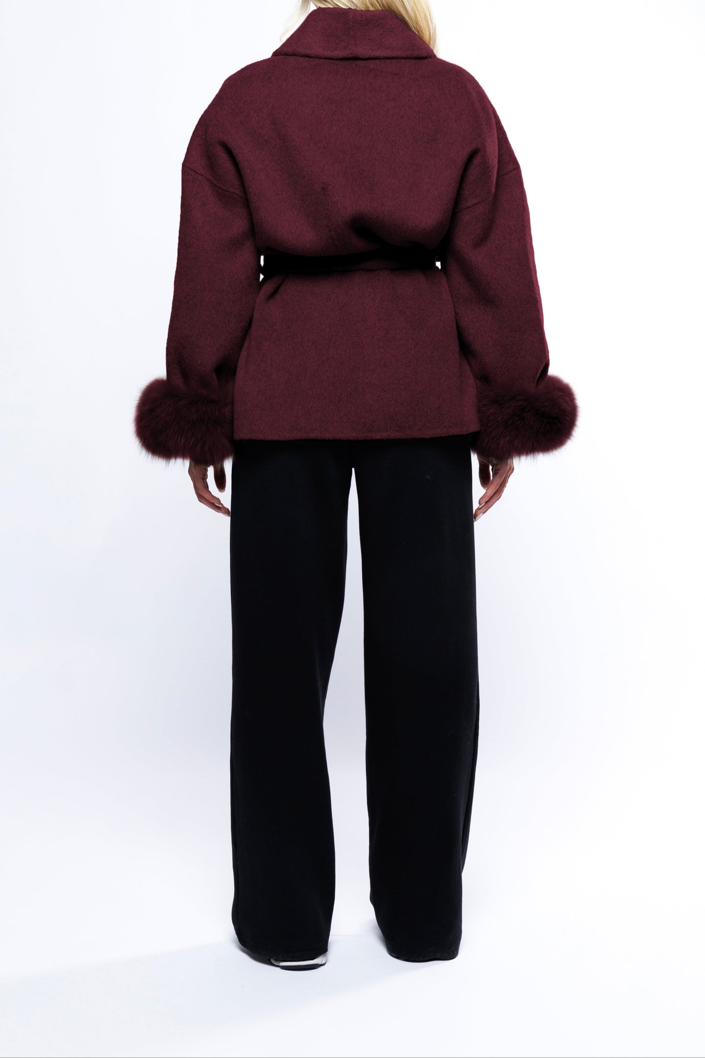 Nadine Wool Belted Coat