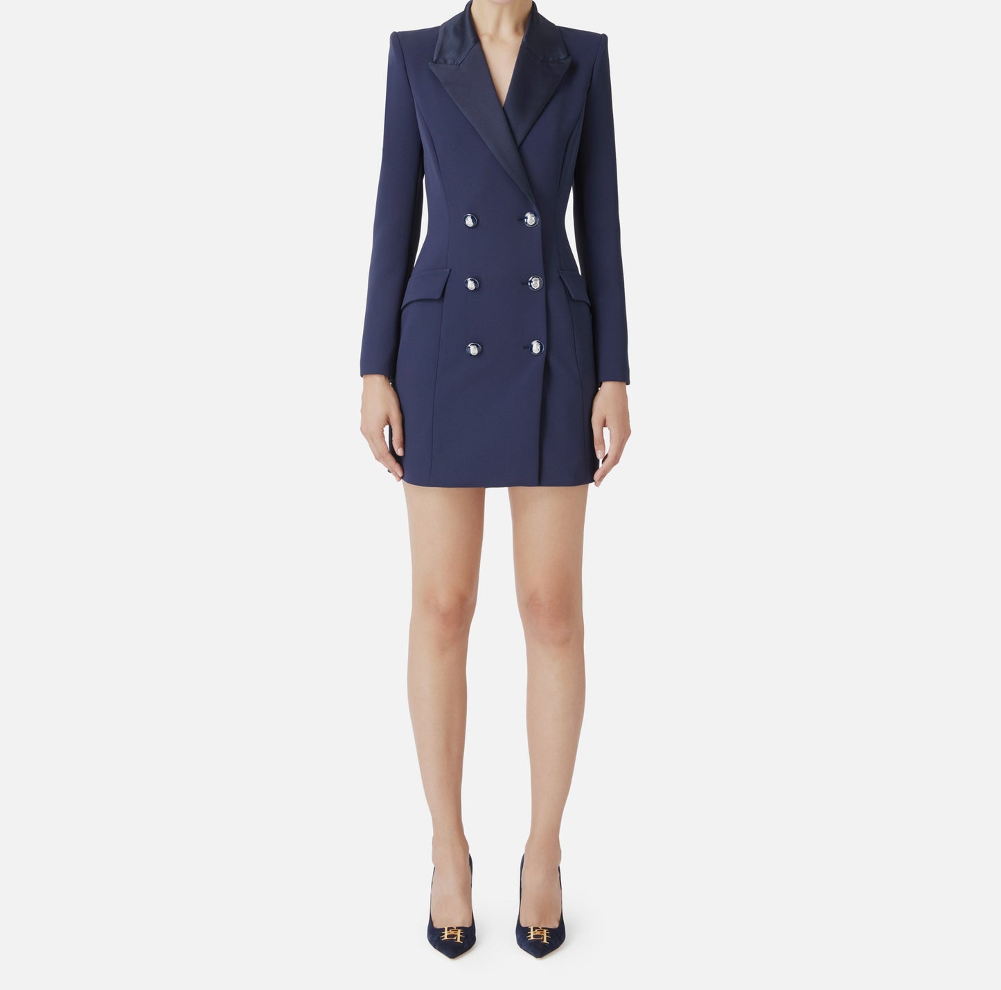 Gena Zweireihiges Blazerkleid