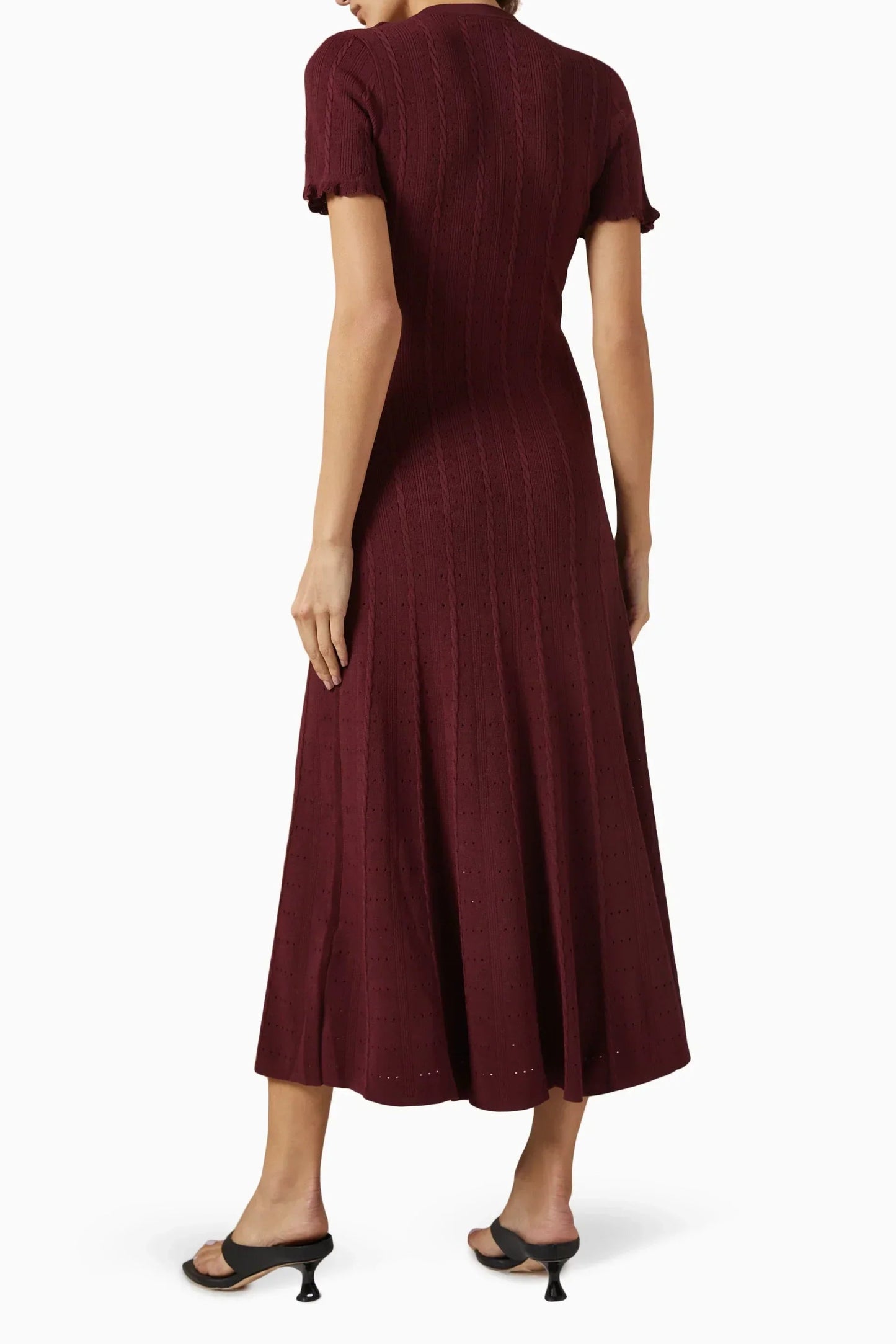 Amara - Robe longue en maille