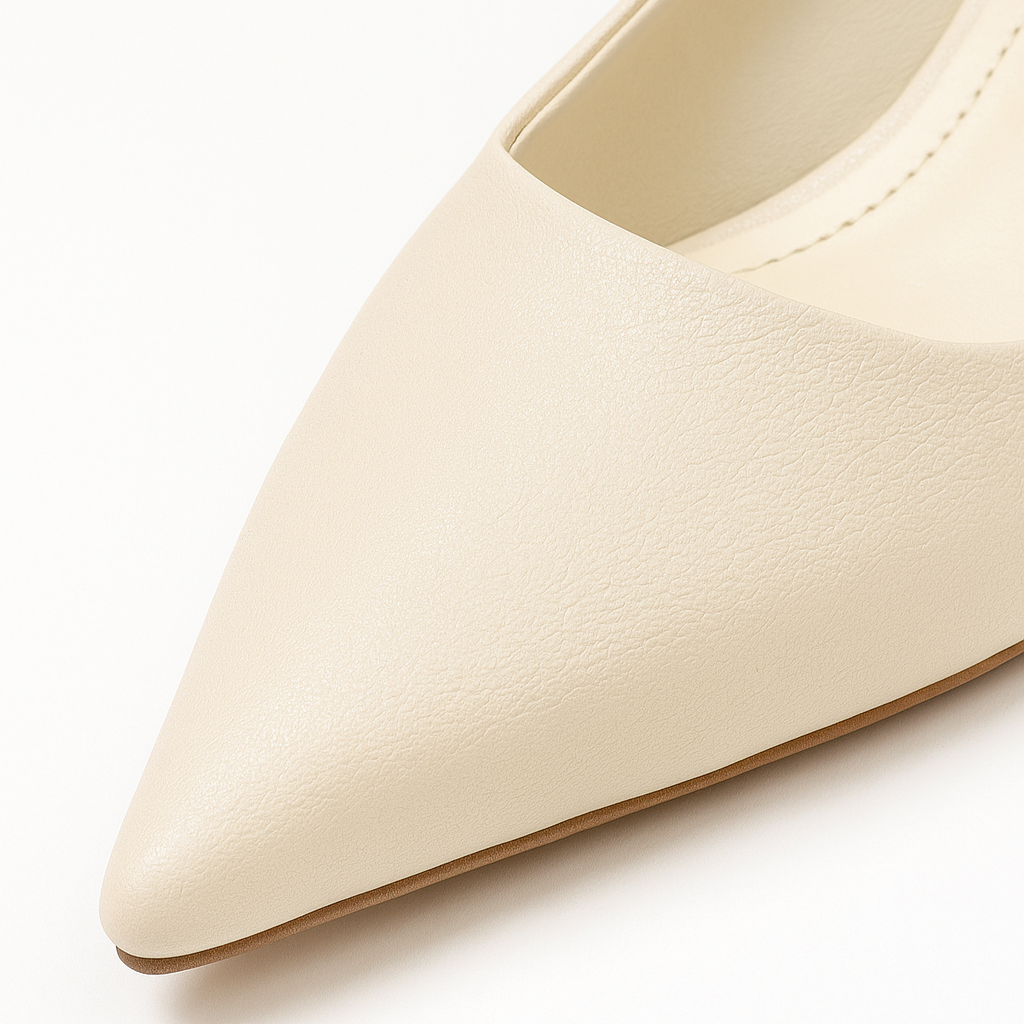 Alex Pointed-Toe Kitten Heels