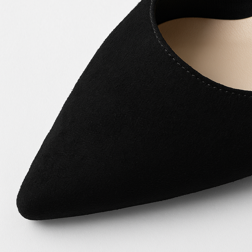 Alex Pointed-Toe Kitten Heels