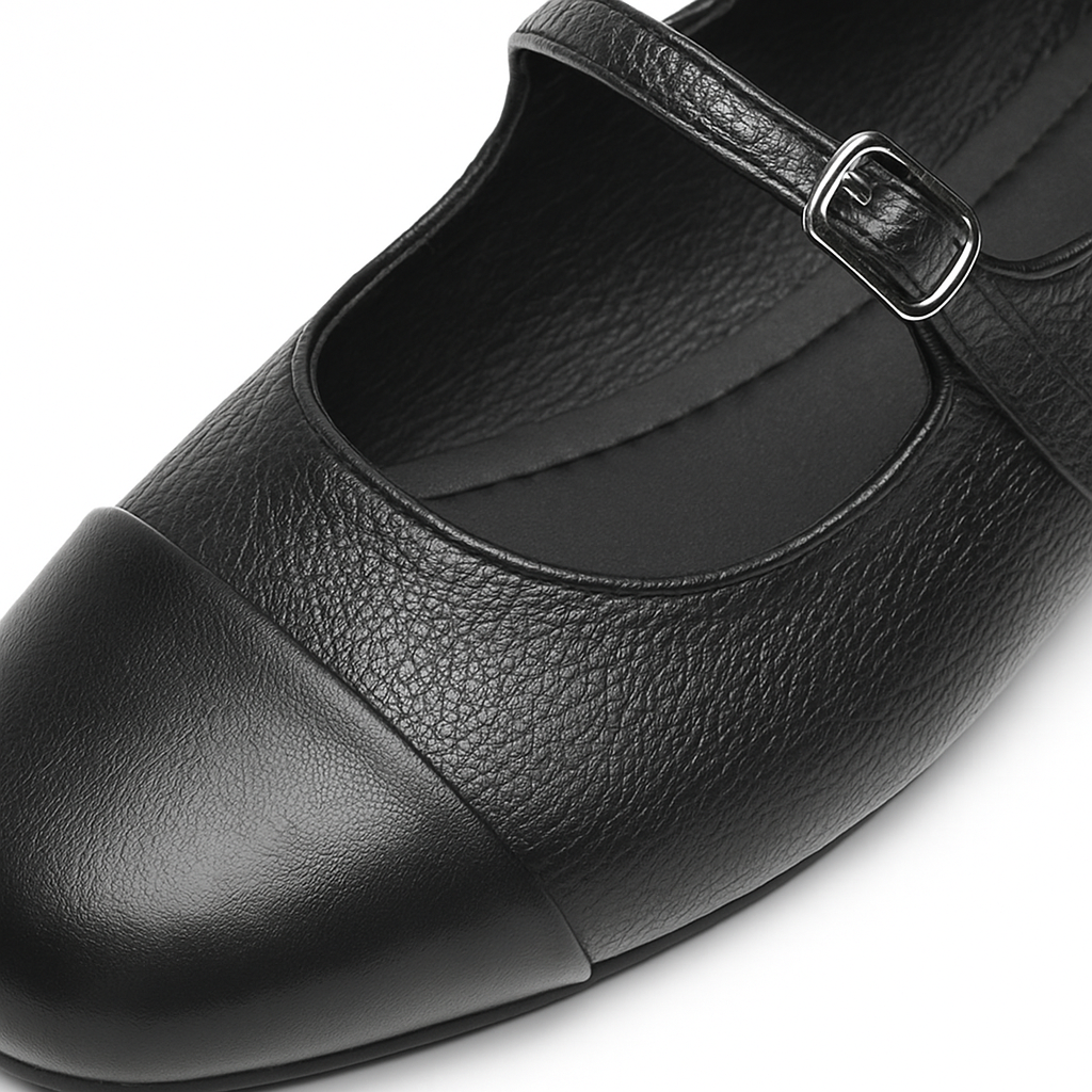 Chelly Double-Strap Mary Janes