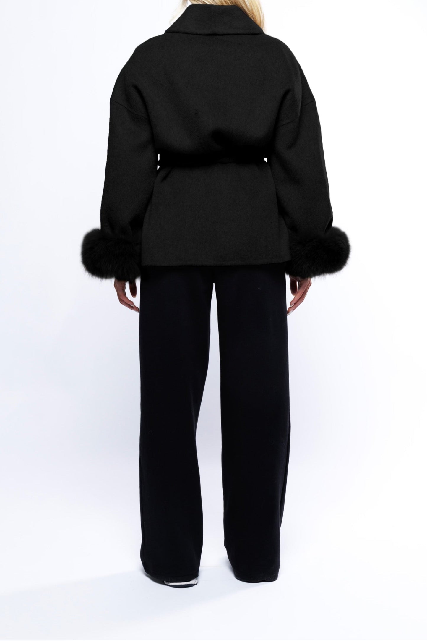 Nadine Wool Belted Coat