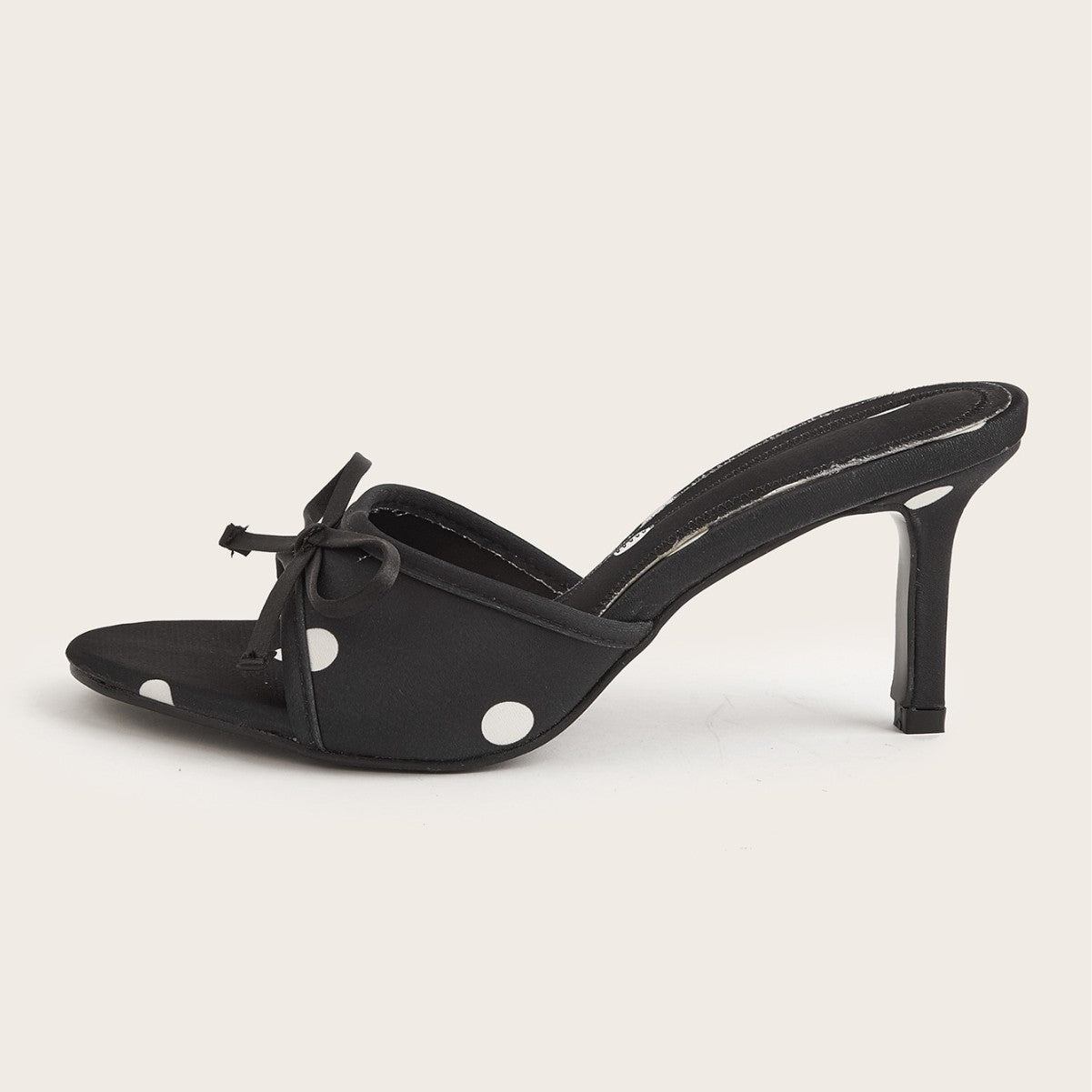 Danay Bow Polka Dot Heels