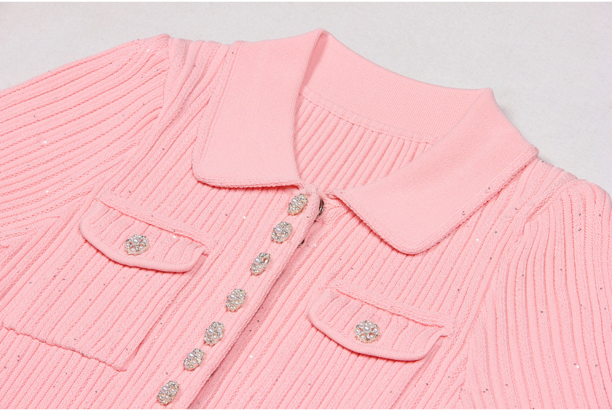 Clara - Mini robe en tricot