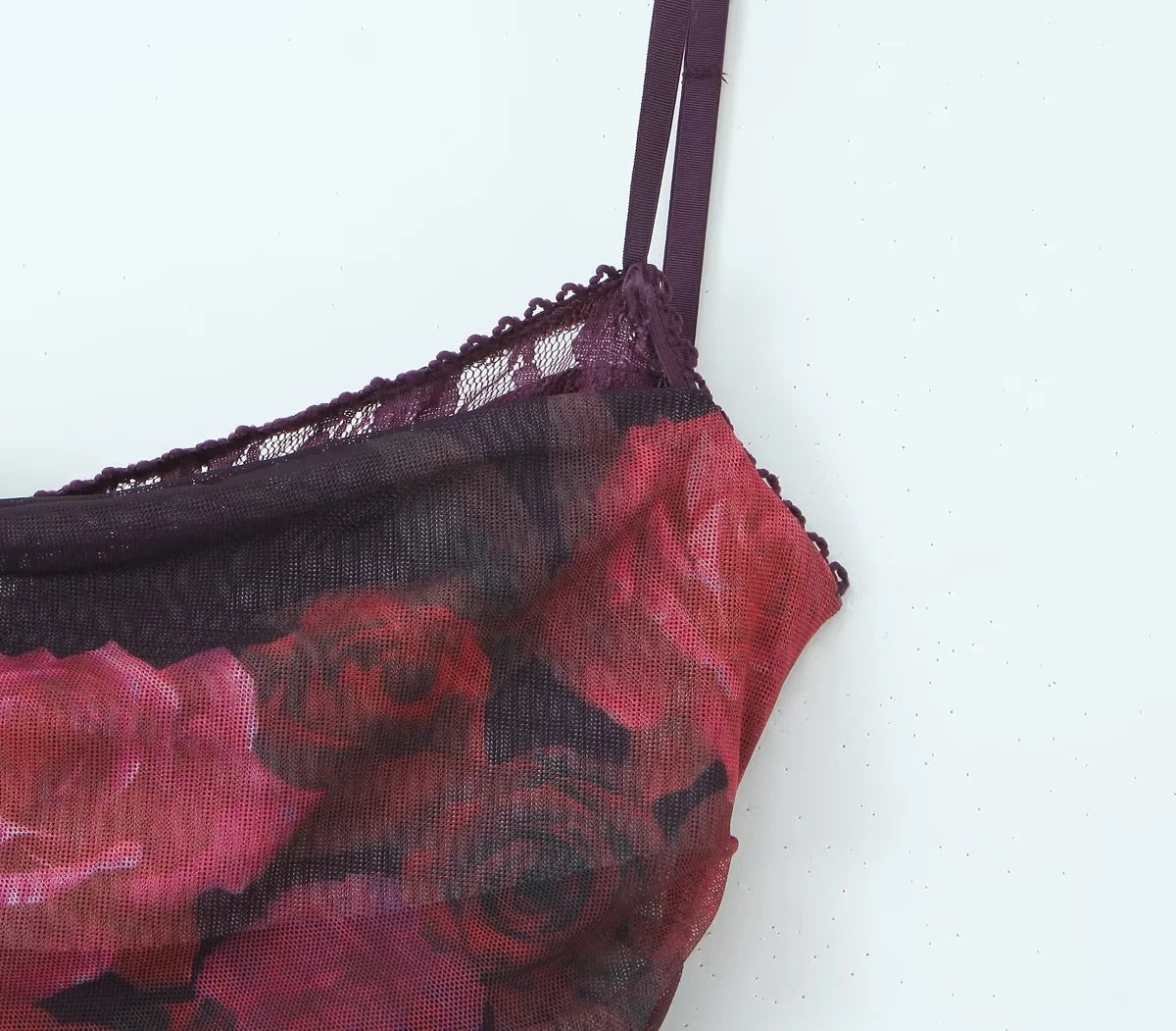 Reese - Robe en maille florale