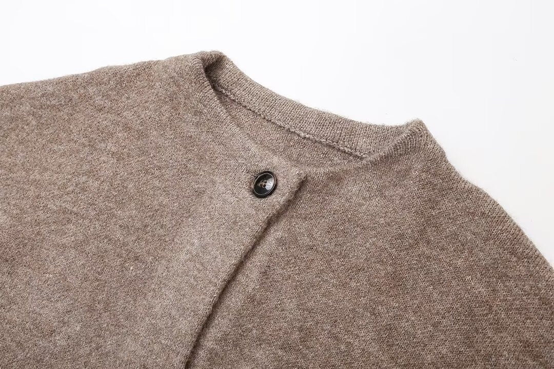 Martha Schal & Strickpullover Mantel