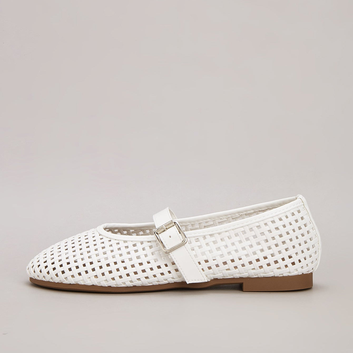 Gianna Woven Pattern Flats