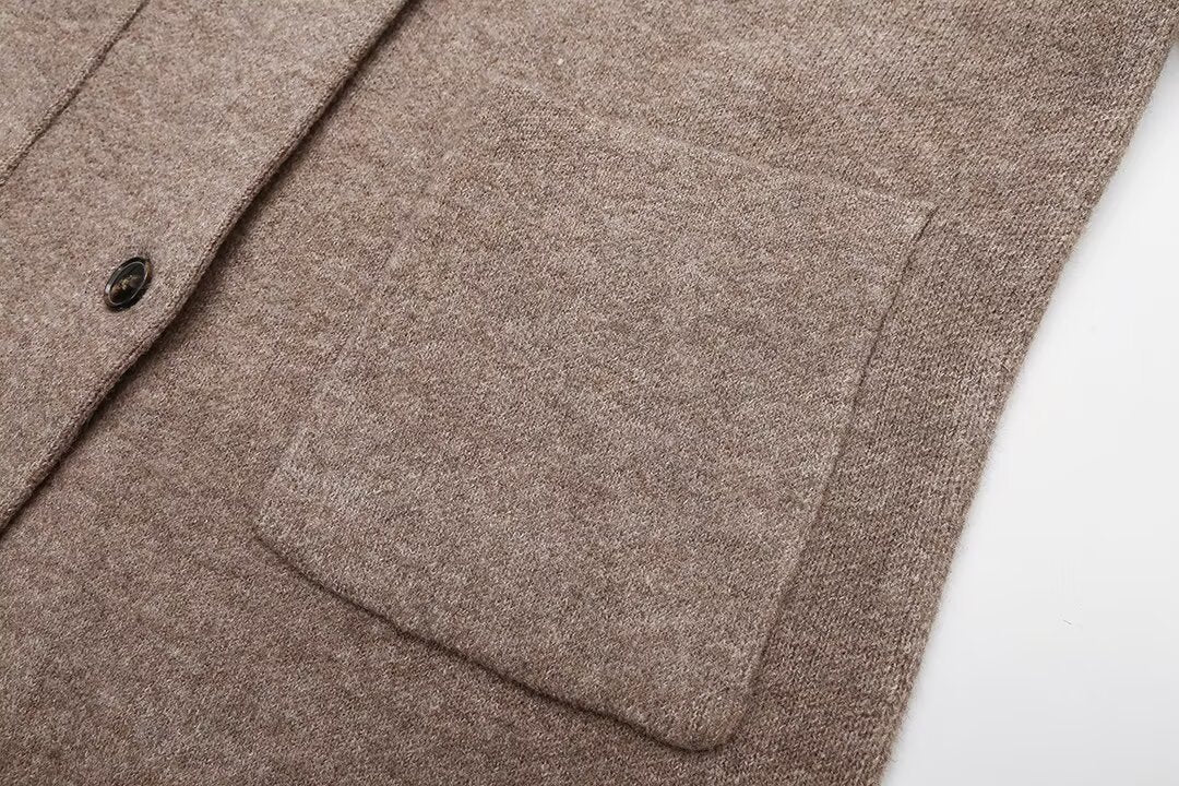 Martha Schal & Strickpullover Mantel
