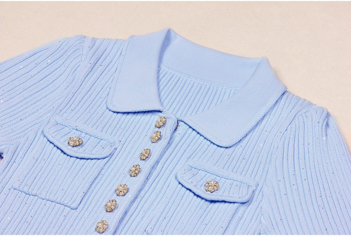 Clara - Mini robe en tricot
