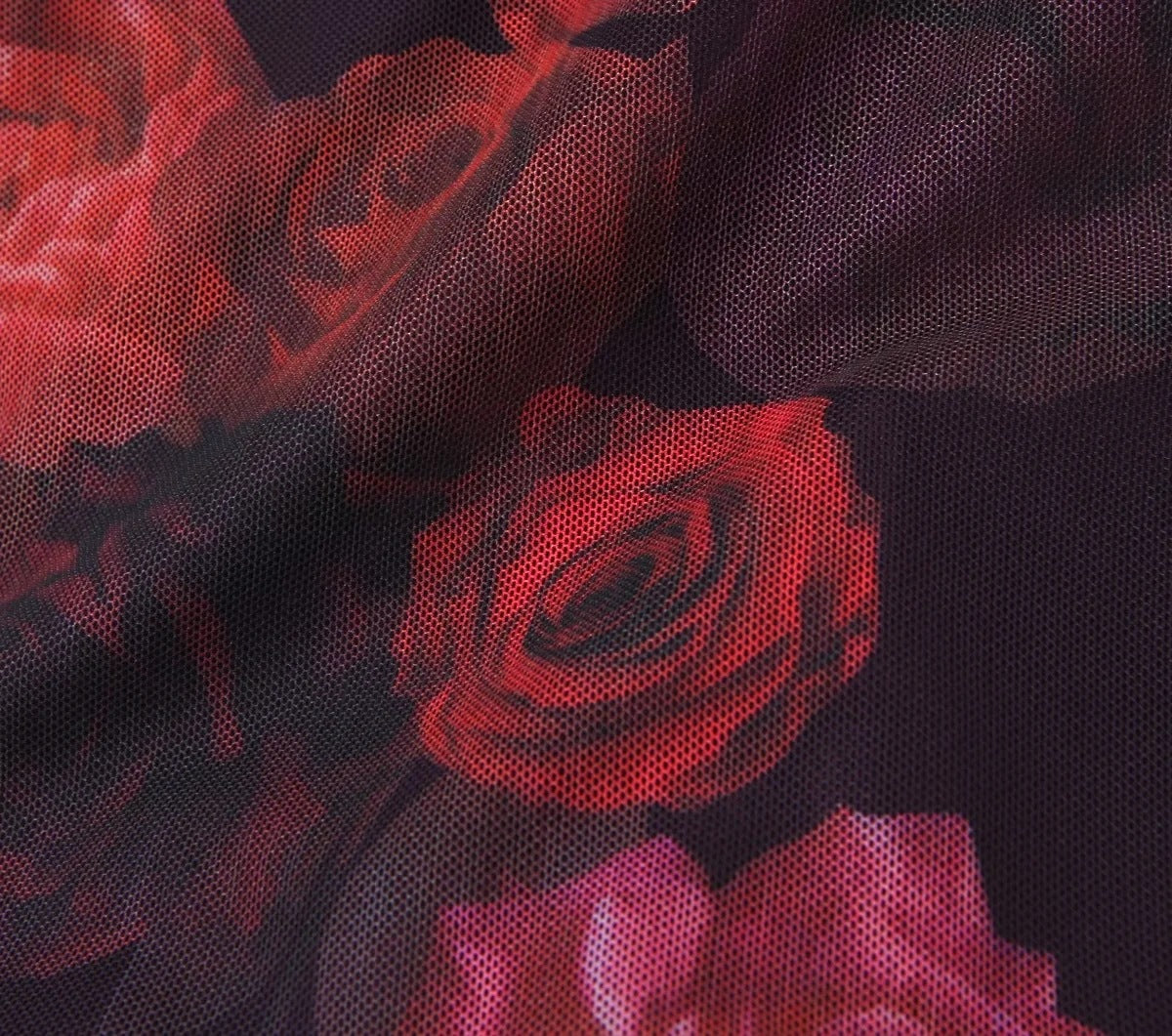 Reese - Robe en maille florale