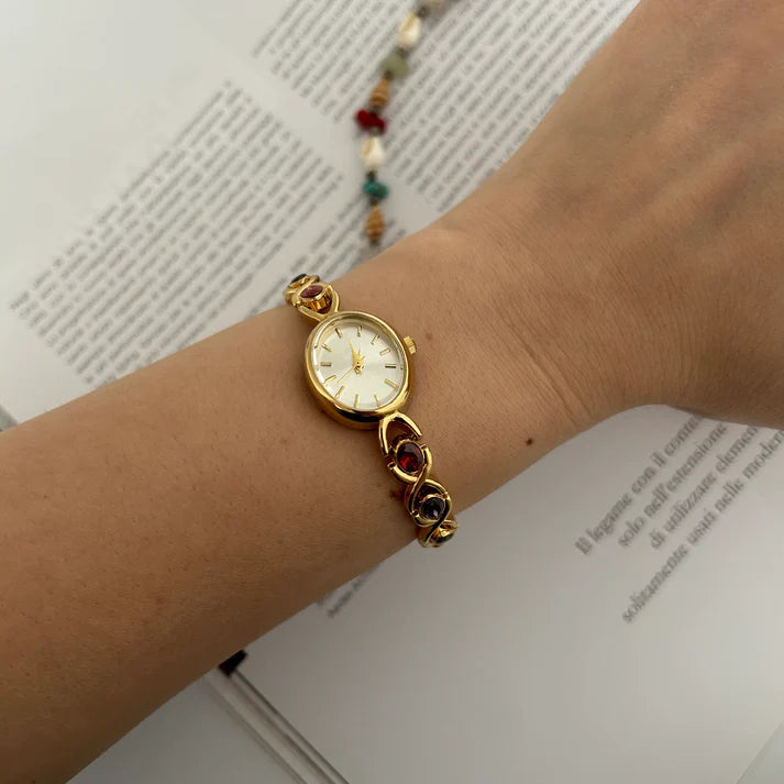Montre de style vintage Opal Dynasty