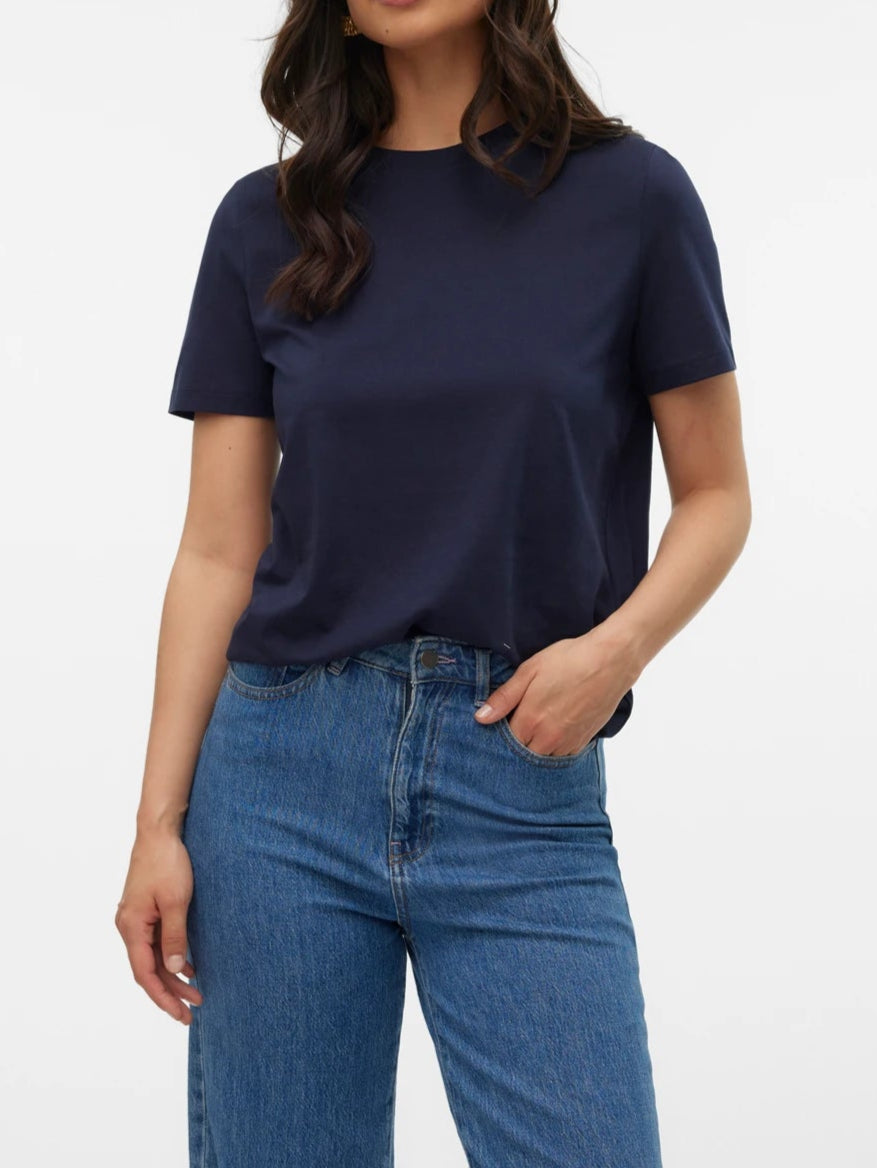 Keelara - T-shirt en coton à coupe décontractée