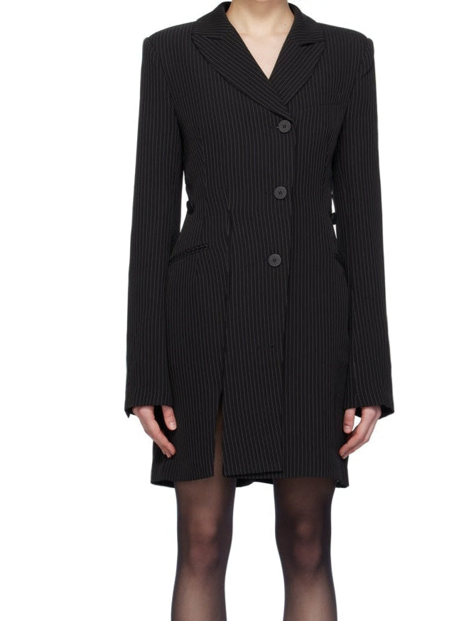 Carmela Blazerkleid mit Nadelstreifen
