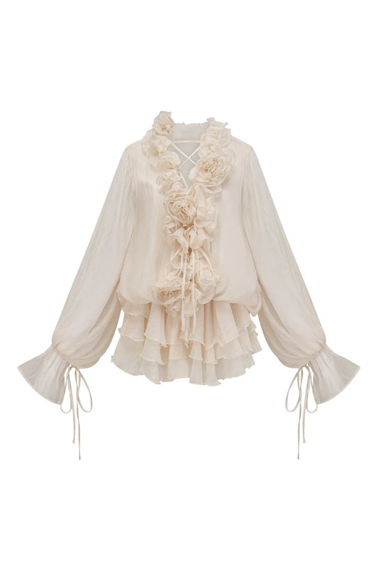 Daniela - Robe à volants boho