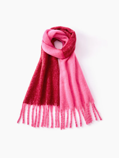 Quinley Two-Tone Oversized Scarf