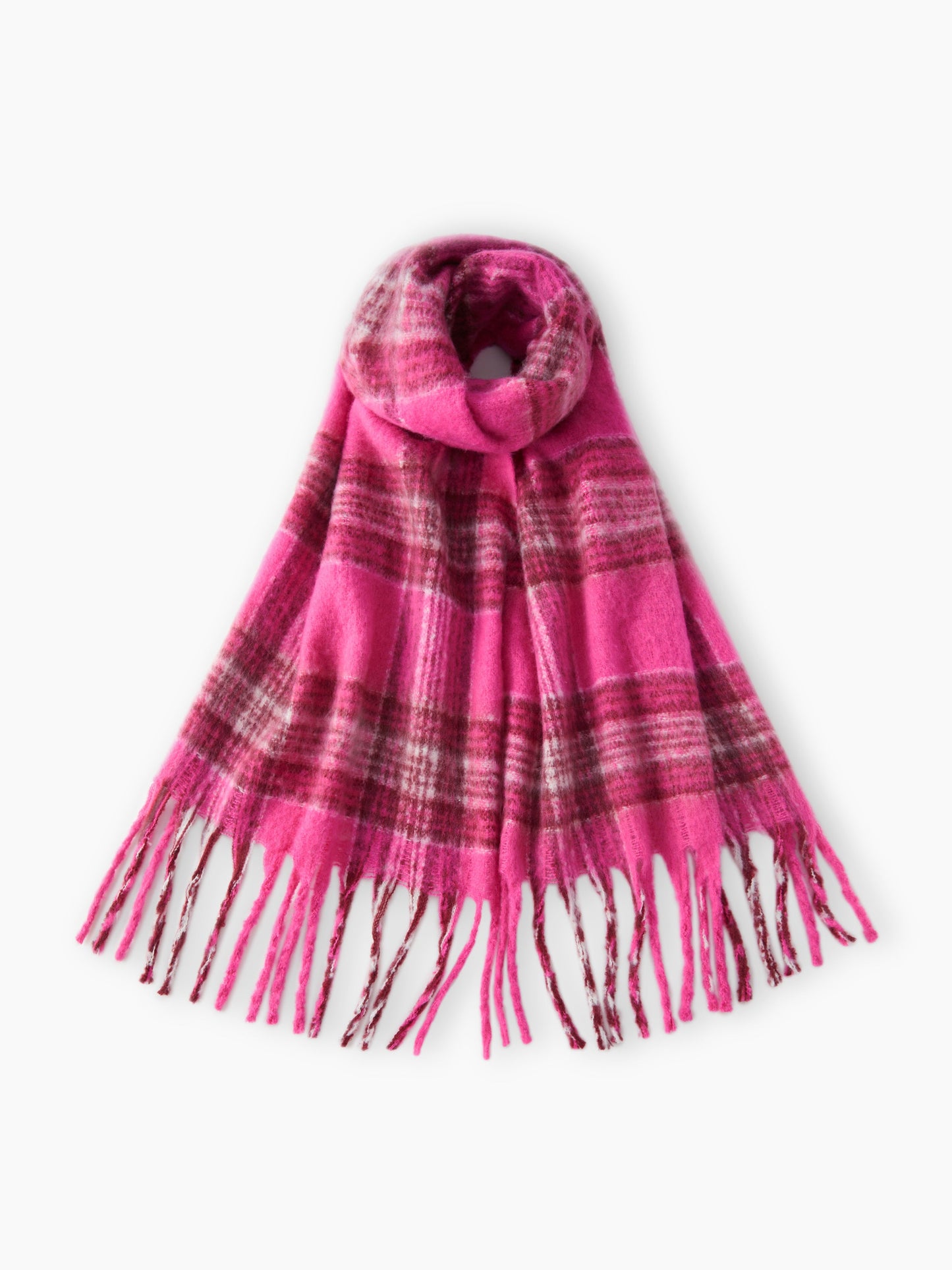 Thalia Plaid Scarf