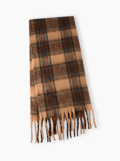 Thalia Plaid Scarf