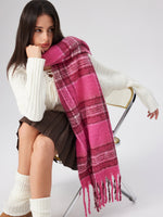 Thalia Plaid Scarf