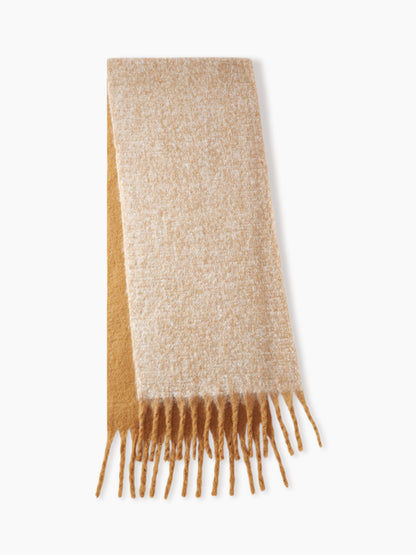 Quinley Two-Tone Oversized Scarf