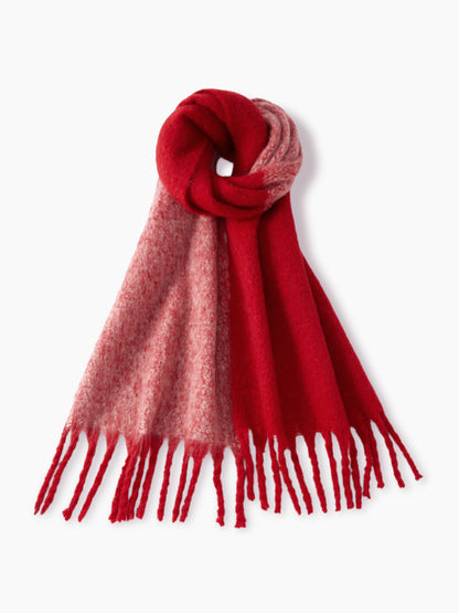 Quinley Two-Tone Oversized Scarf