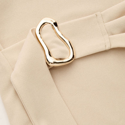 Camille Mock-Neck Dressy Top