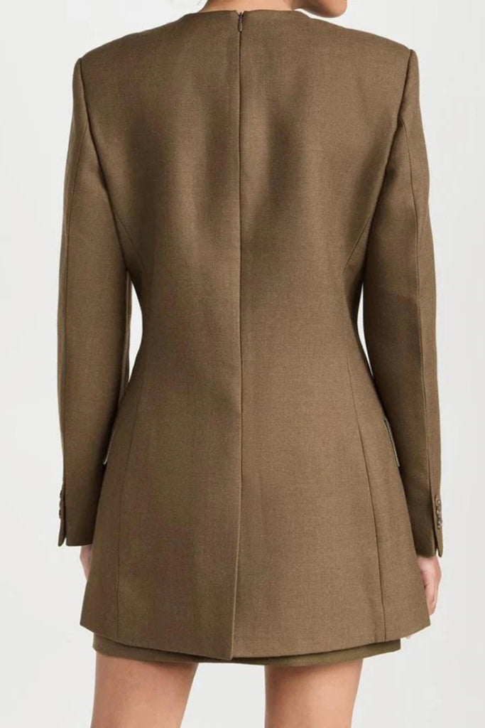 Maura Keyhole Blazer Jurk