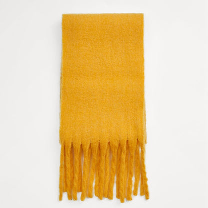 Gwyneth Fringed Thick Scarf