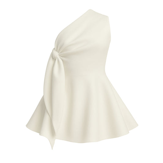 Marcia - Robe évasée à une épaule