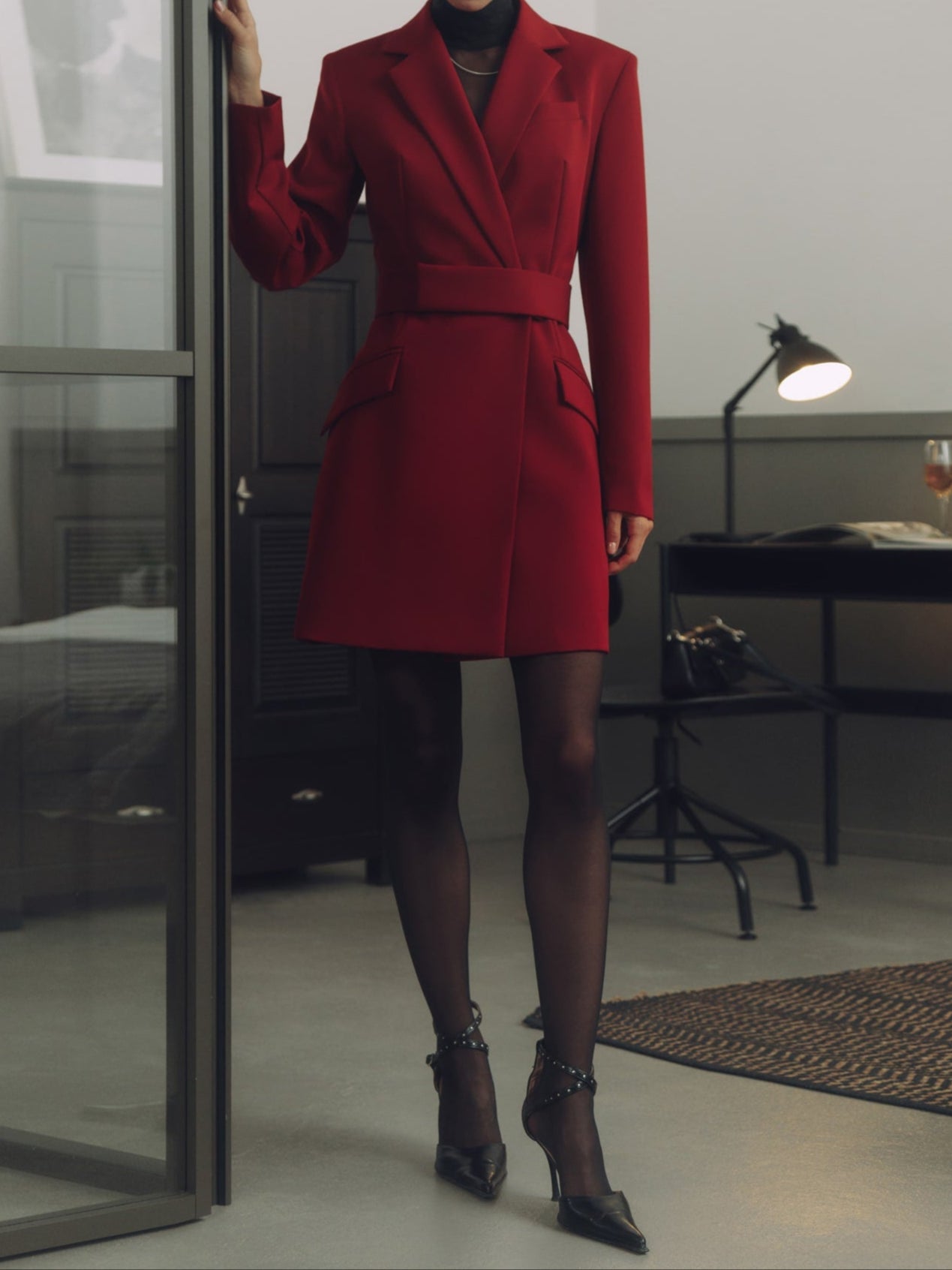 Robe manteau ceinturée Marion