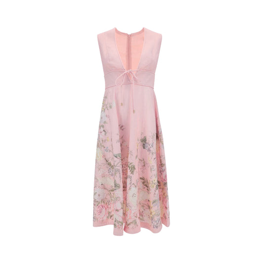 Jade - Robe midi sans manches