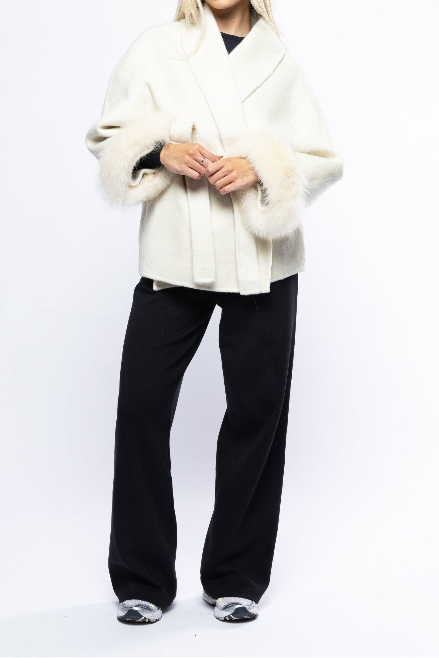 Nadine Wool Belted Coat