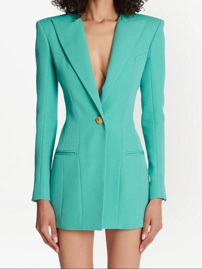 Charlotte Blazerkleid mit spitzem Revers