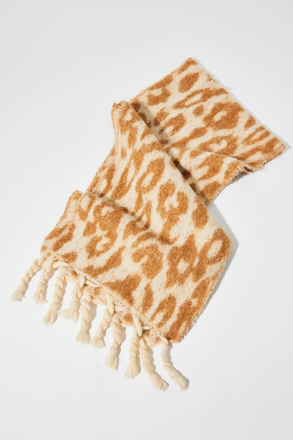 Rhea Leopard Print Scarf