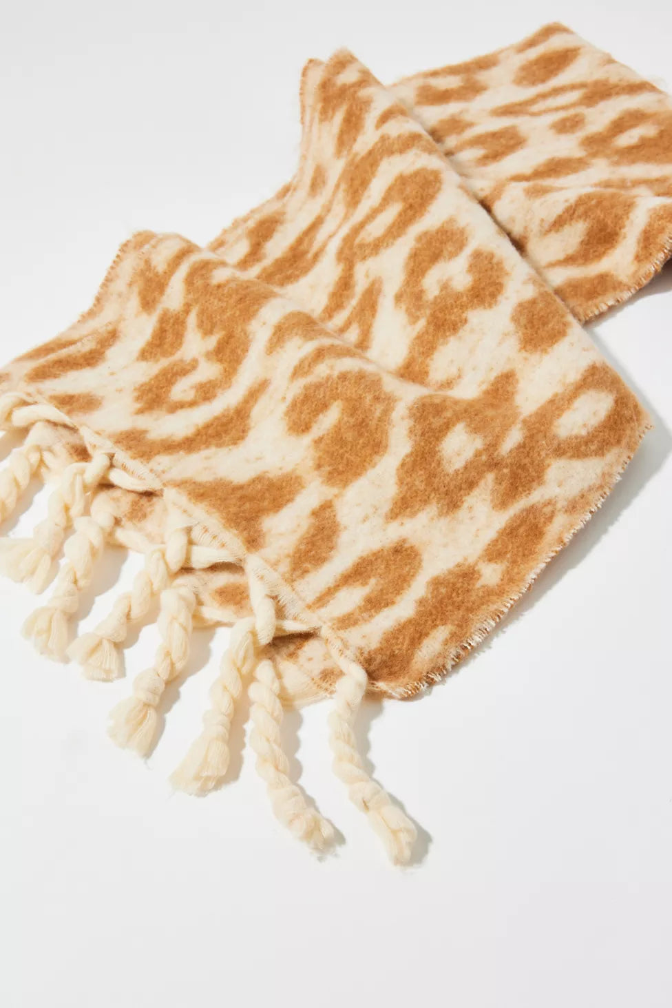 Rhea Leopard Print Scarf