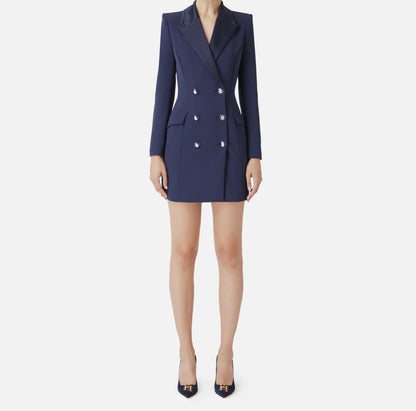 Gena Zweireihiges Blazerkleid