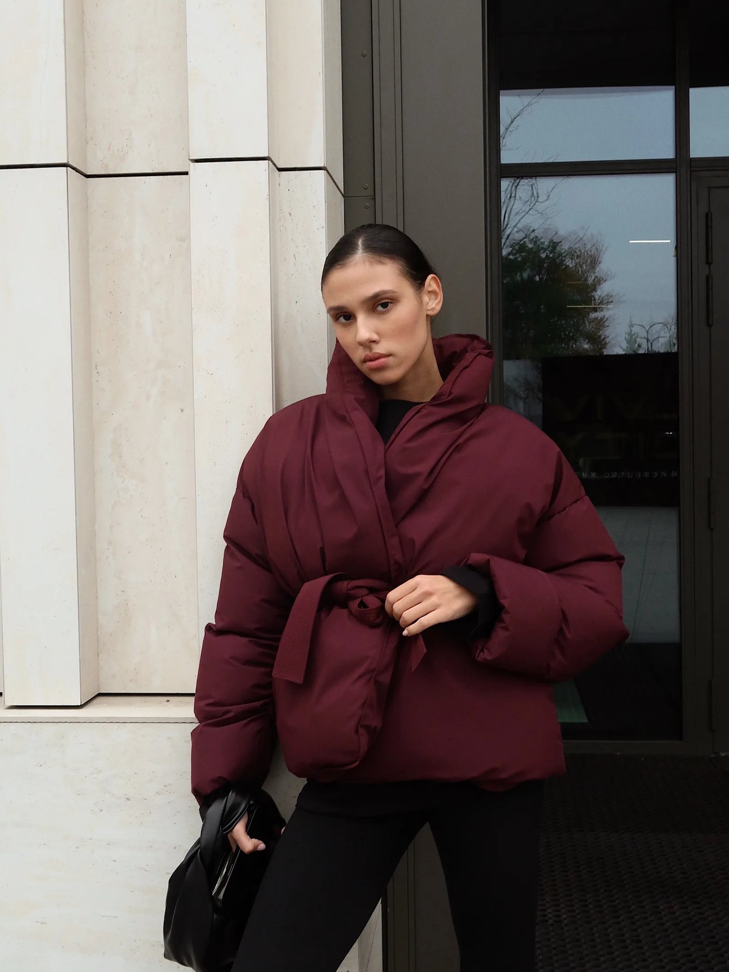 Alessia Belted Puffer Jacket