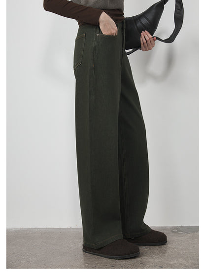 Miranda Wide-Leg Cotton Jeans