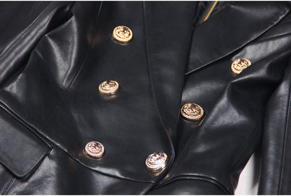 Joan Leather Jacket Dress