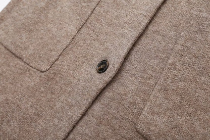 Martha Schal & Strickpullover Mantel