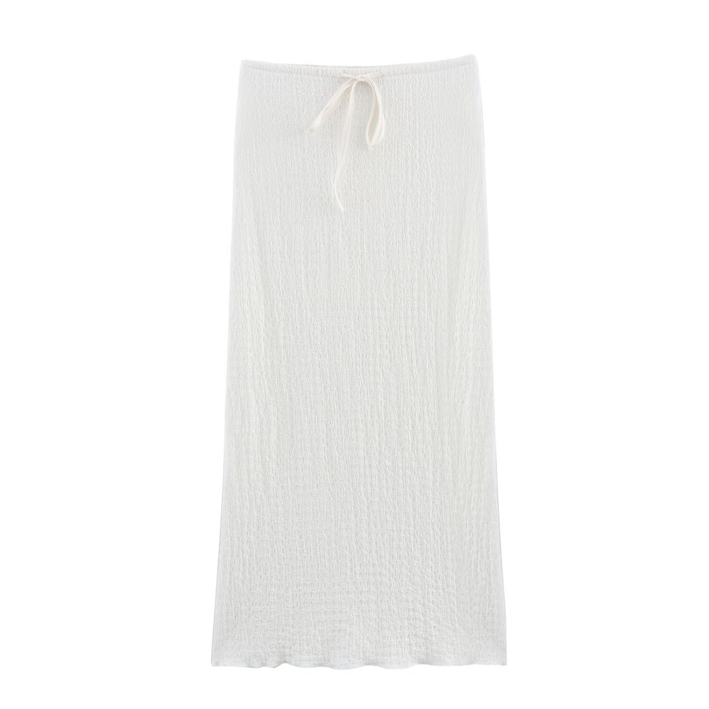 Jeanette V-Neck Top & Maxi Skirt Set