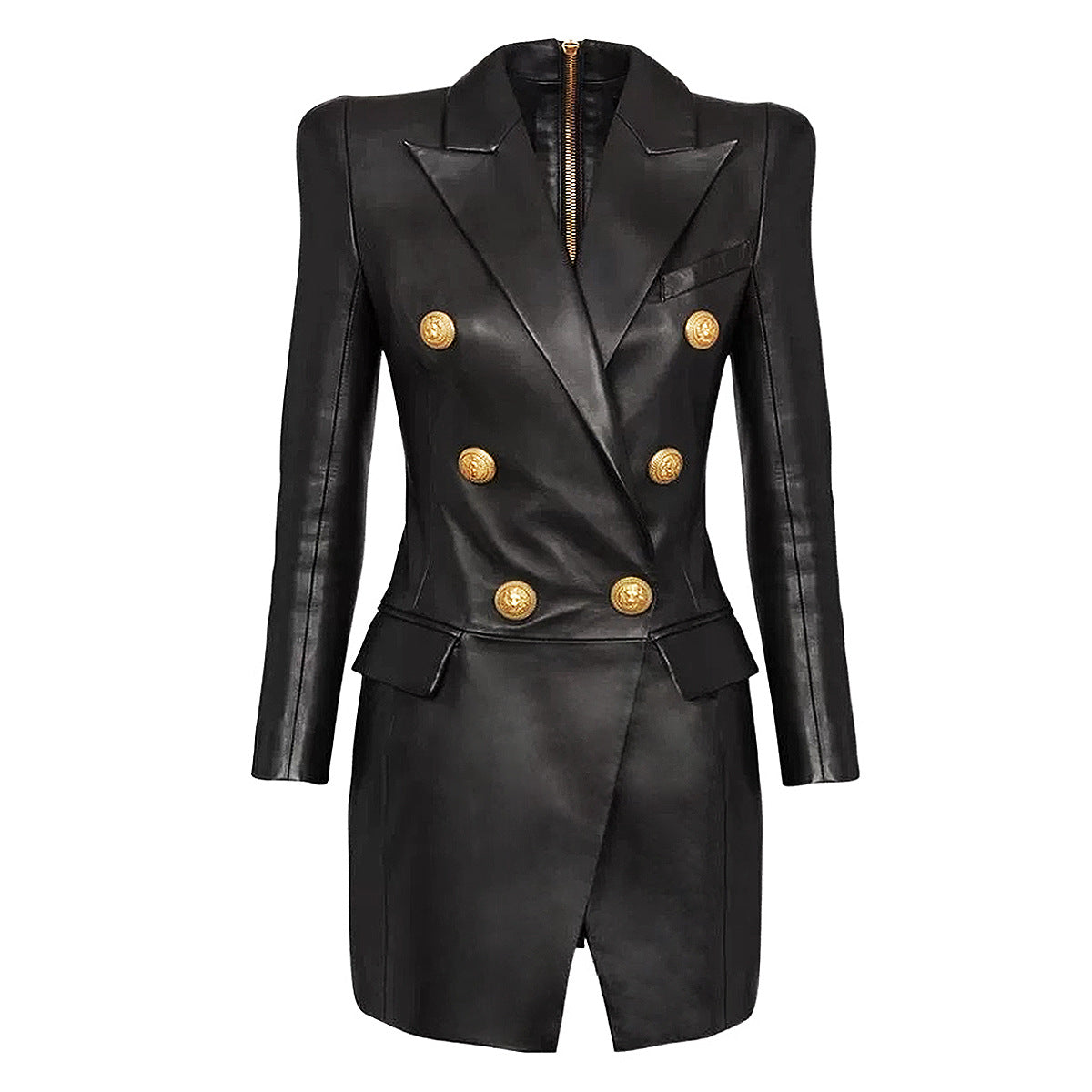 Joan Leather Jacket Dress