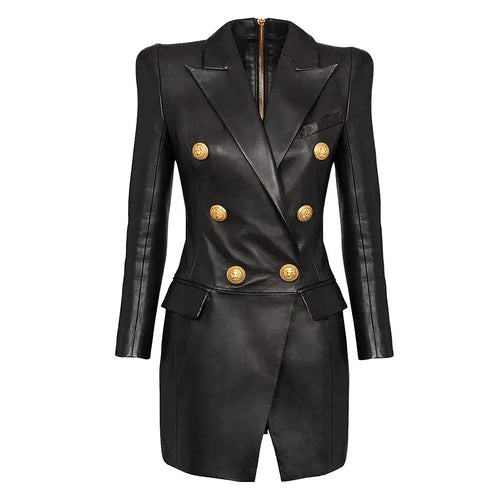 Joan Leather Jacket Dress