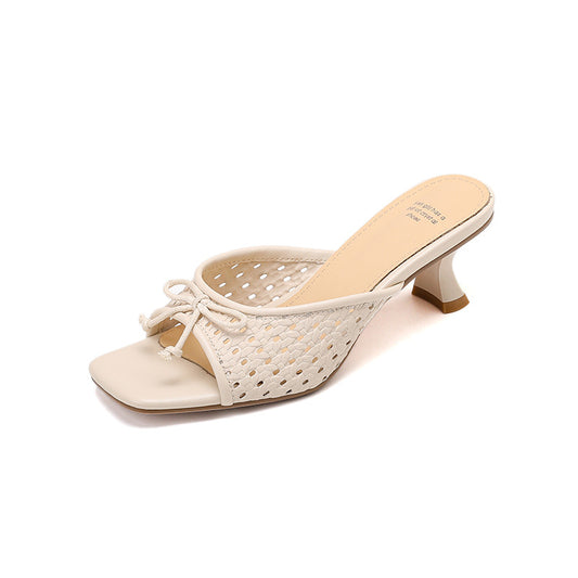 Brenda Bow Kitten Heels