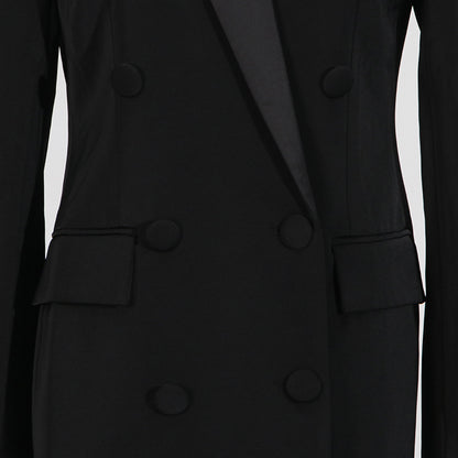 Merle Kristallverziertes Blazerkleid