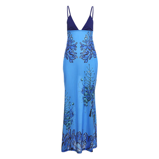 Robe de plage en mousseline Viona